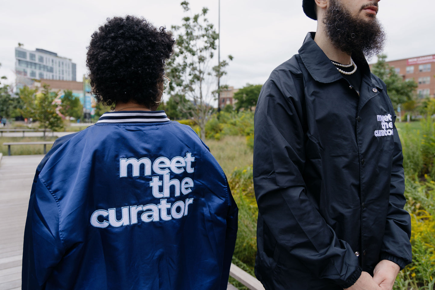 Meet The Curator - Satin Jacket