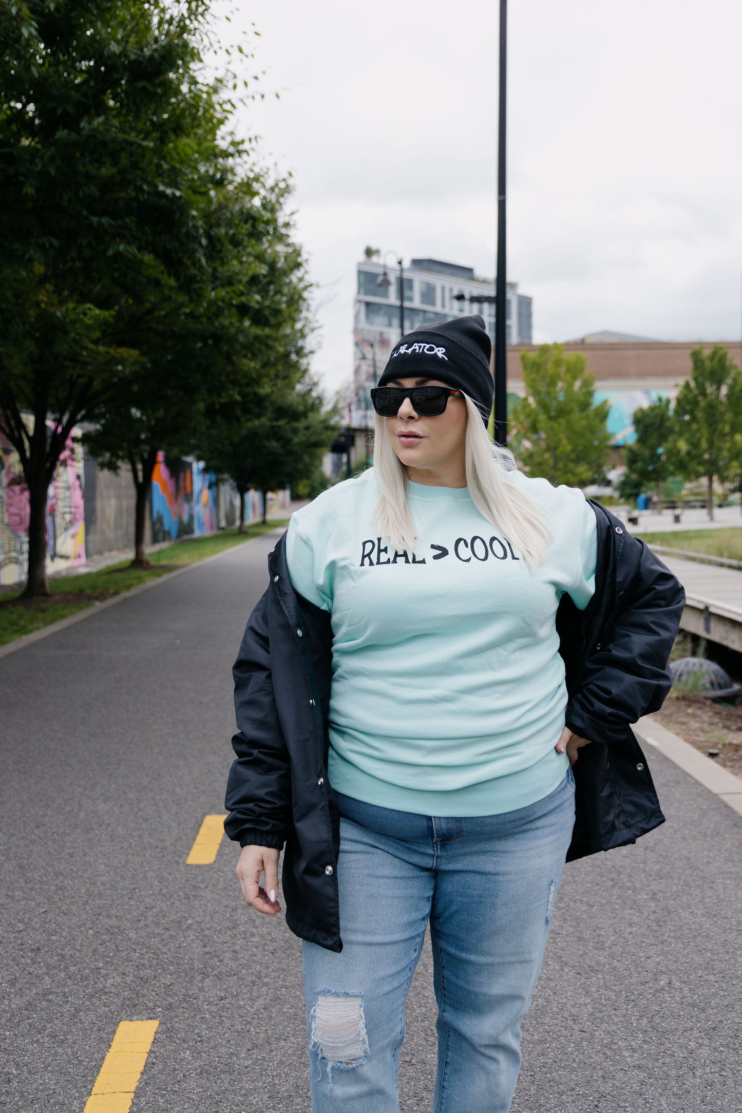 Real > Cool Crewneck - Meet The Curator: The Boutique