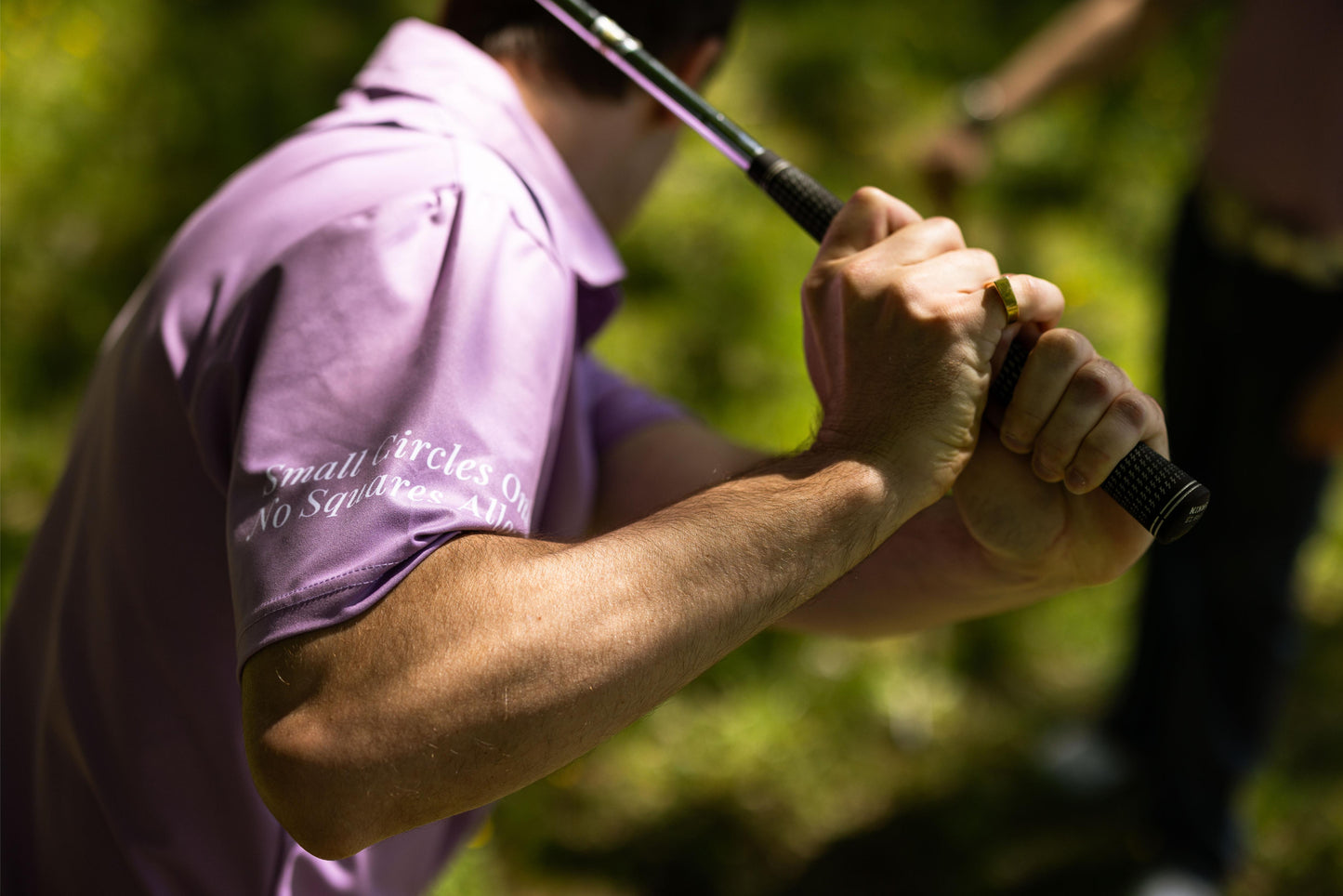 Small Circles Only Polo Shirt - Meet The Curator: The Boutique