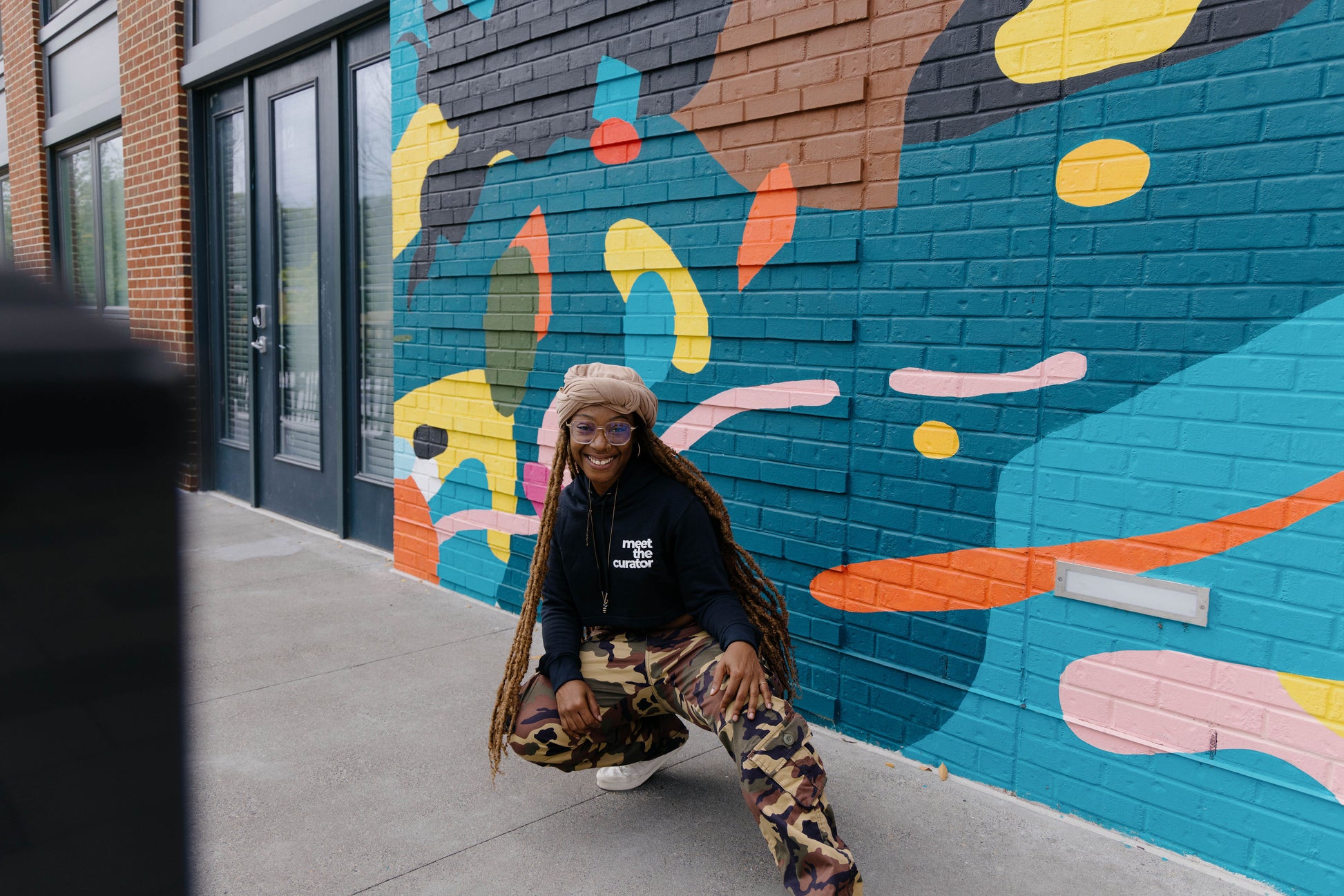 Meet The Curator - Crop Hoodie - Meet The Curator: The Boutique