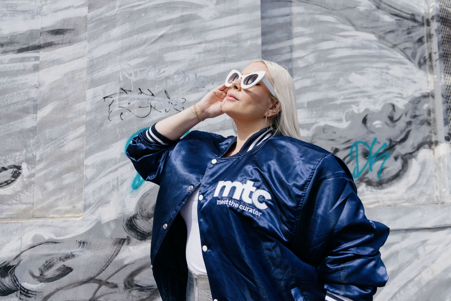 Meet The Curator - Satin Jacket - Meet The Curator: The Boutique