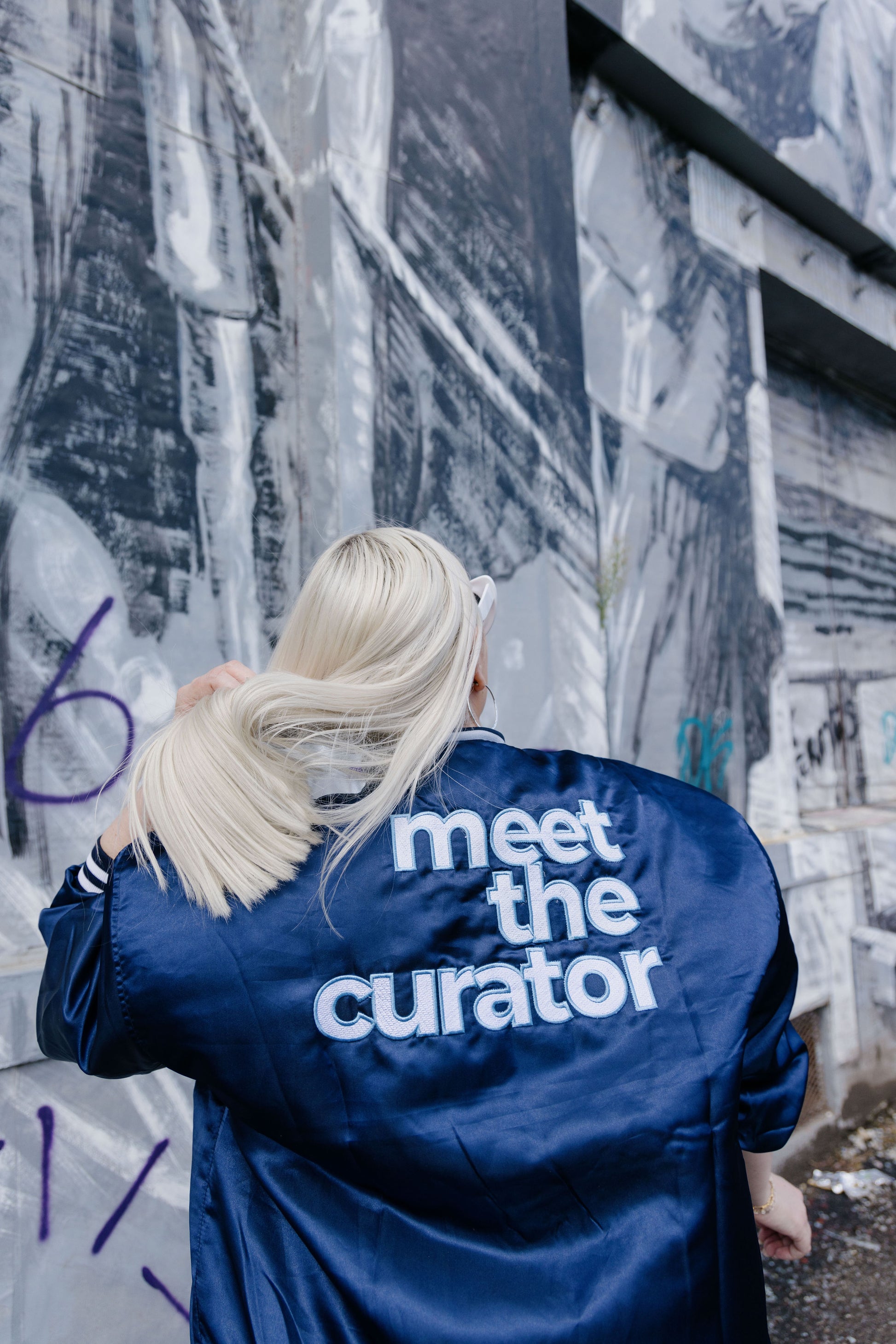 Meet The Curator - Satin Jacket - Meet The Curator: The Boutique