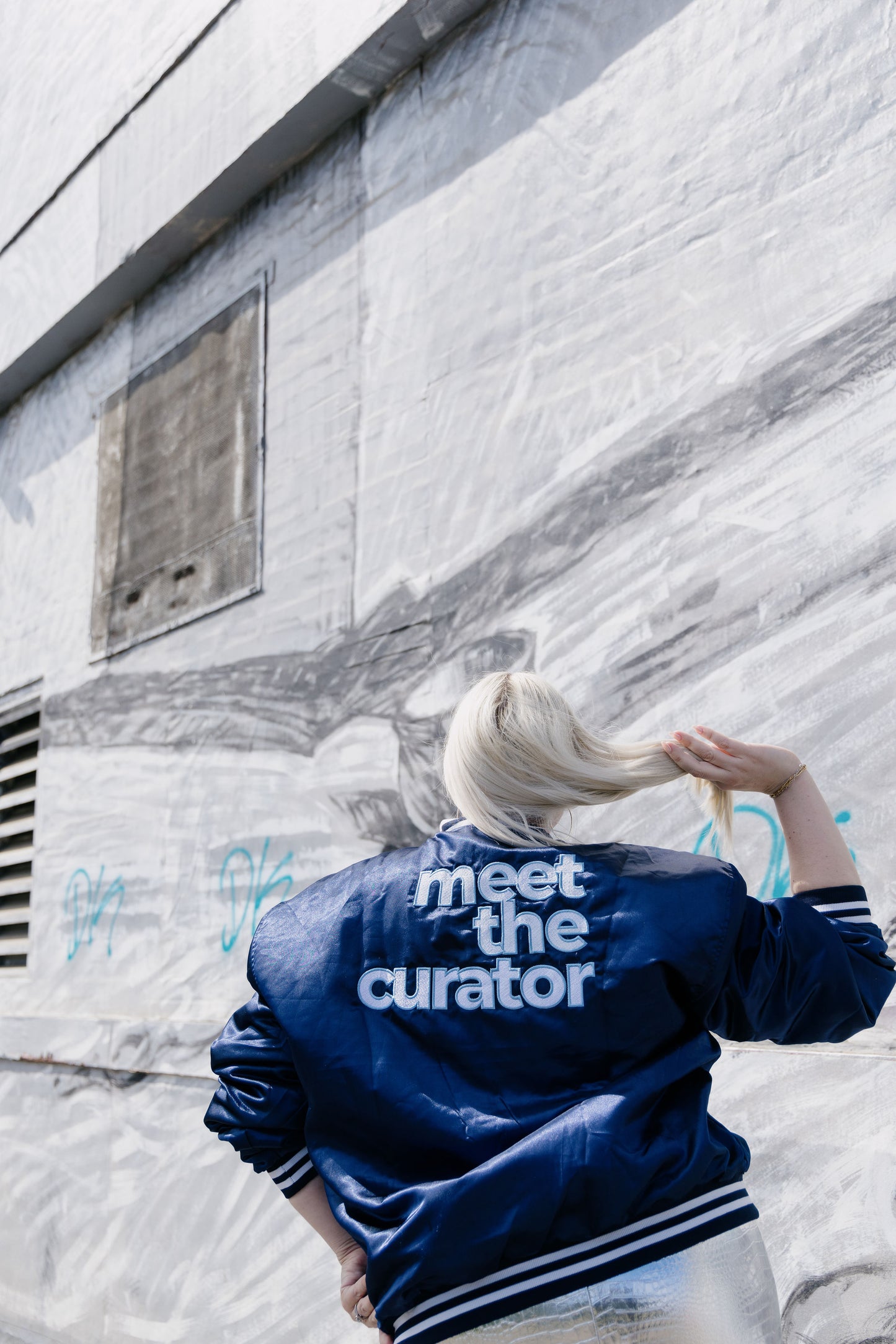 Meet The Curator - Satin Jacket