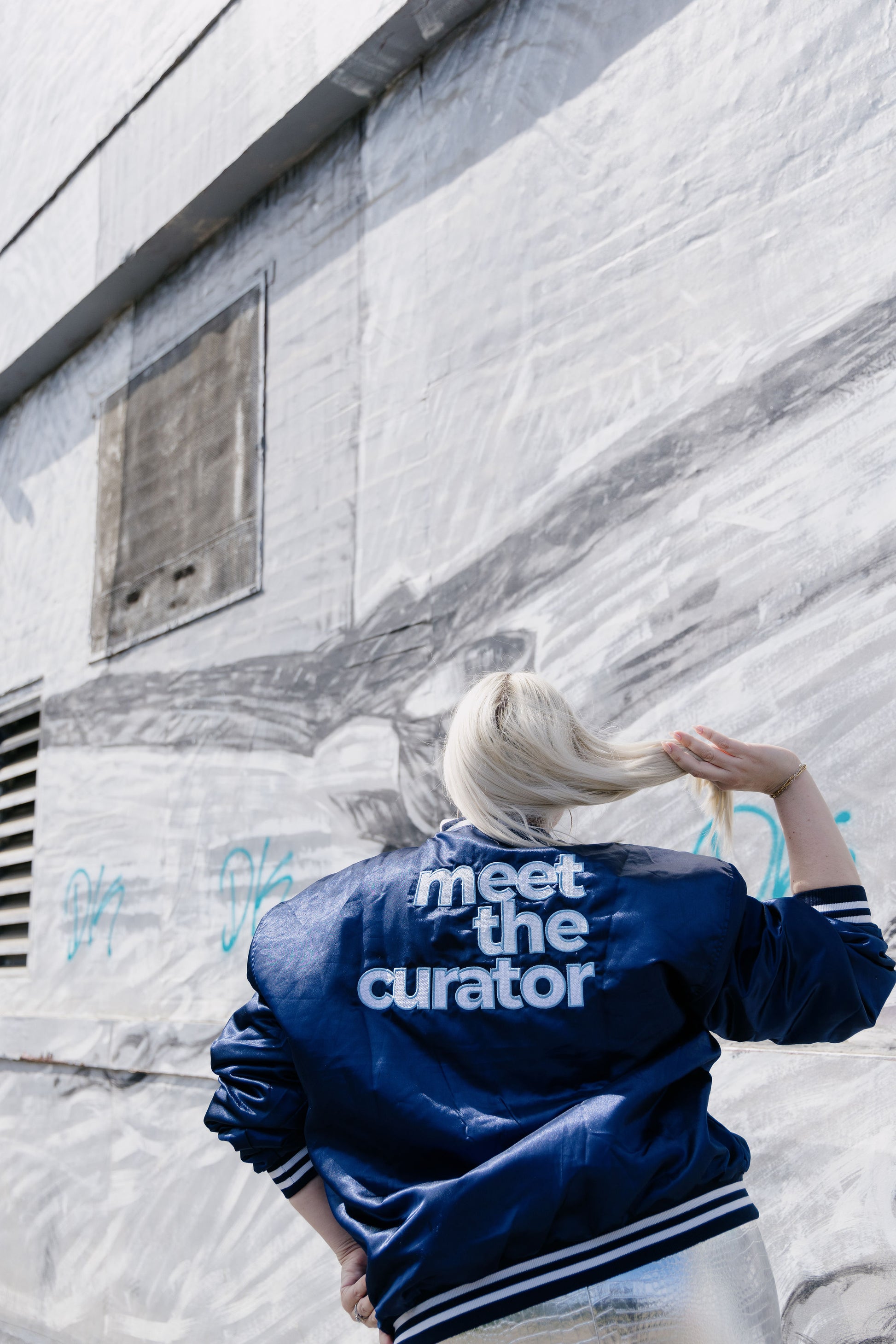 Meet The Curator - Satin Jacket - Meet The Curator: The Boutique