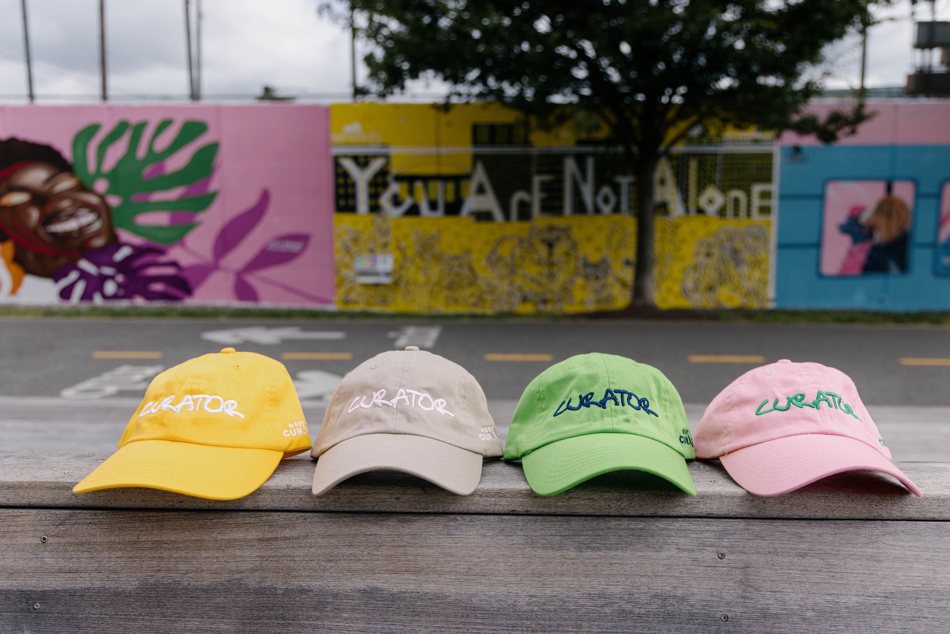 Curator's Dad Hat - Meet The Curator: The Boutique