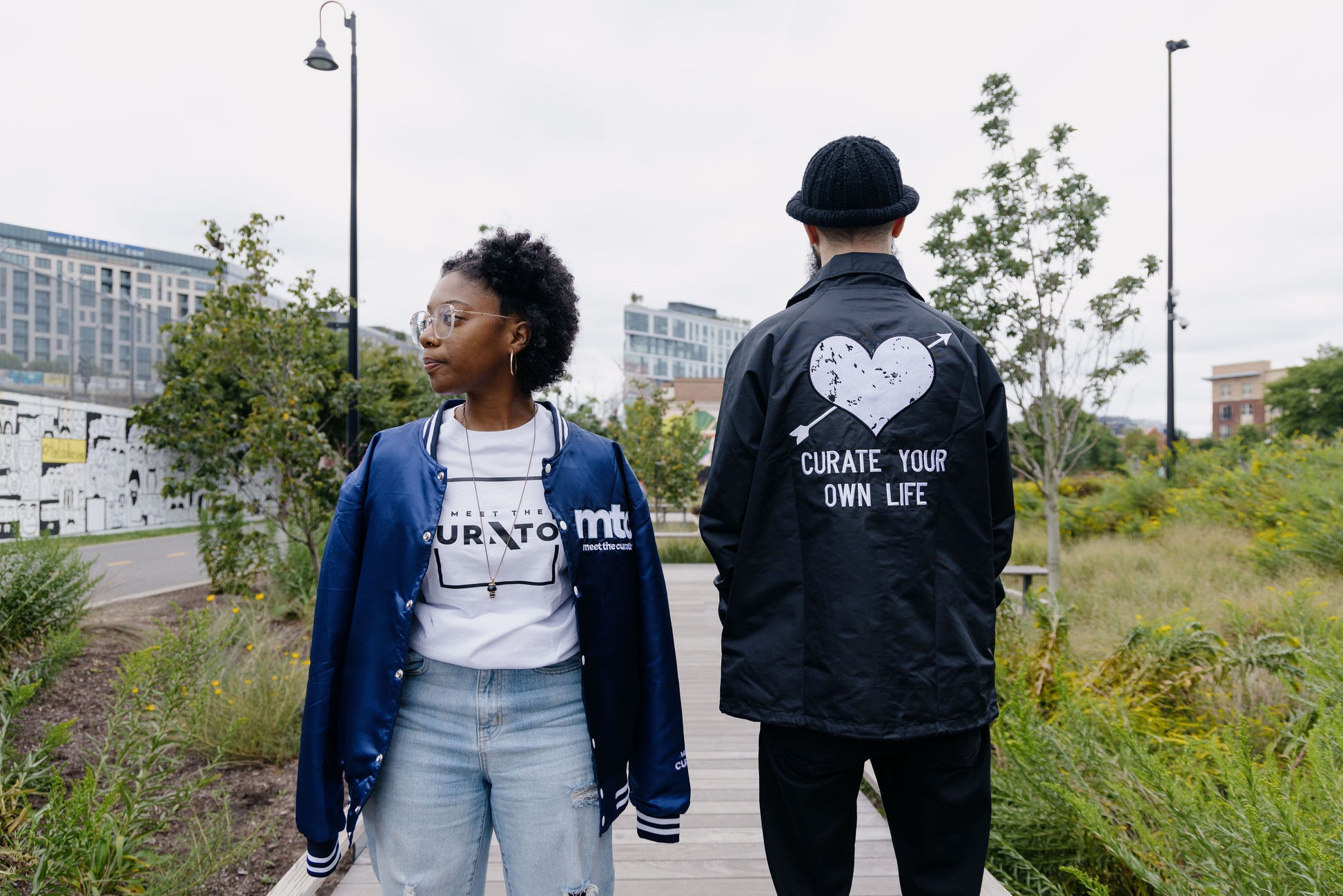 Meet The Curator - Satin Jacket - Meet The Curator: The Boutique