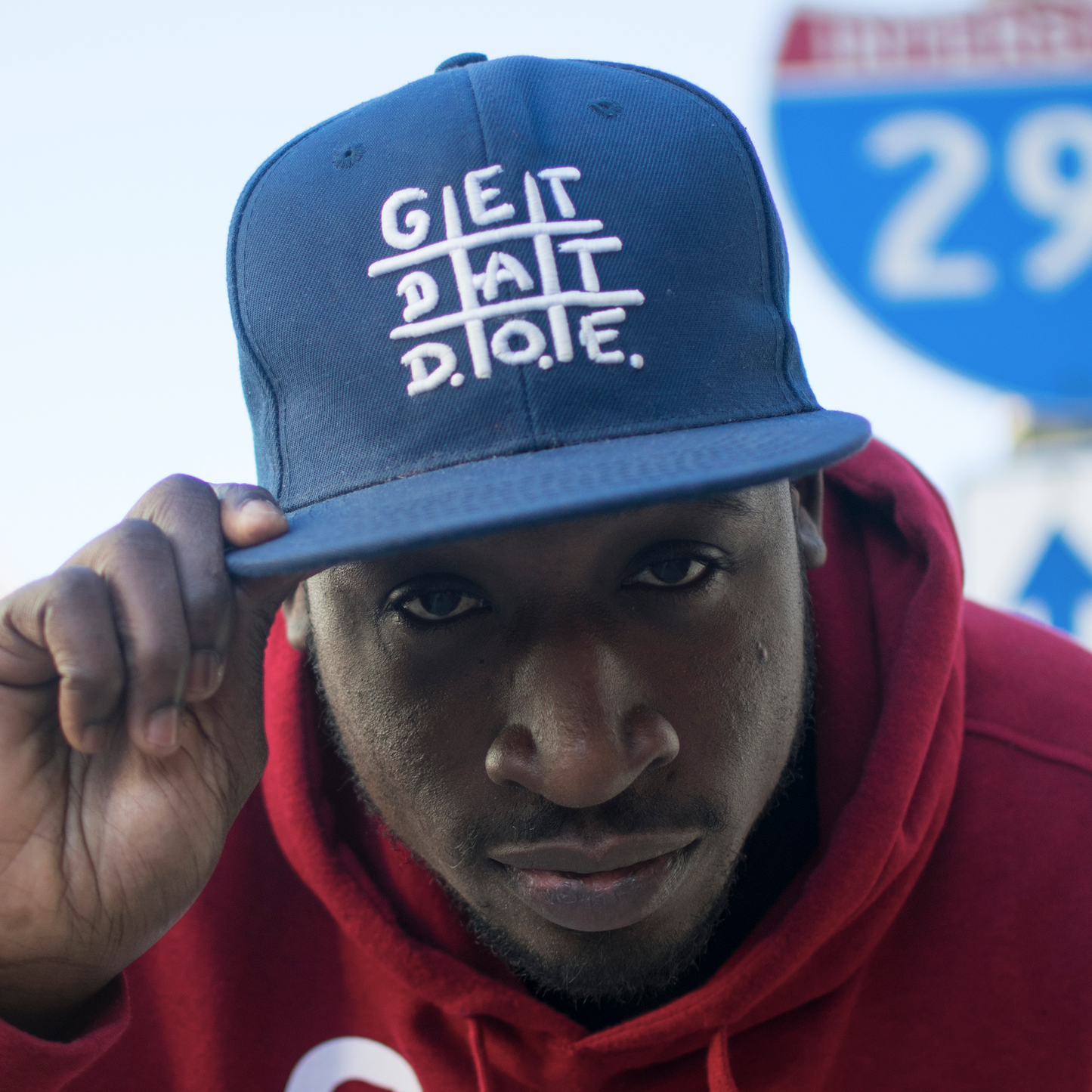 GET DAT D.O.E. Hat Black