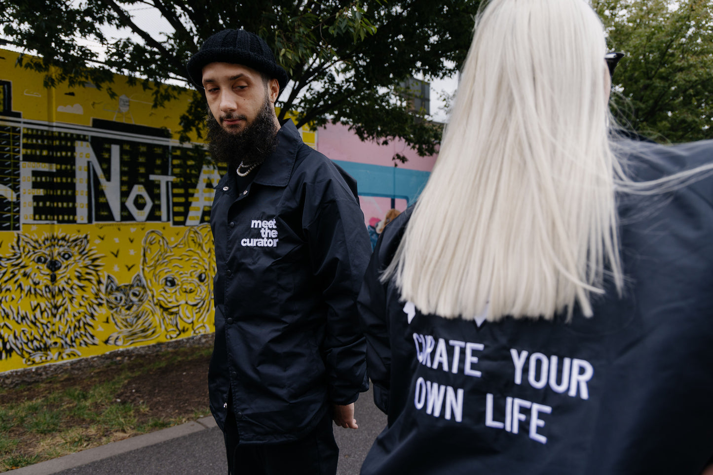 Curate Your Own Life - Coaches Jacket