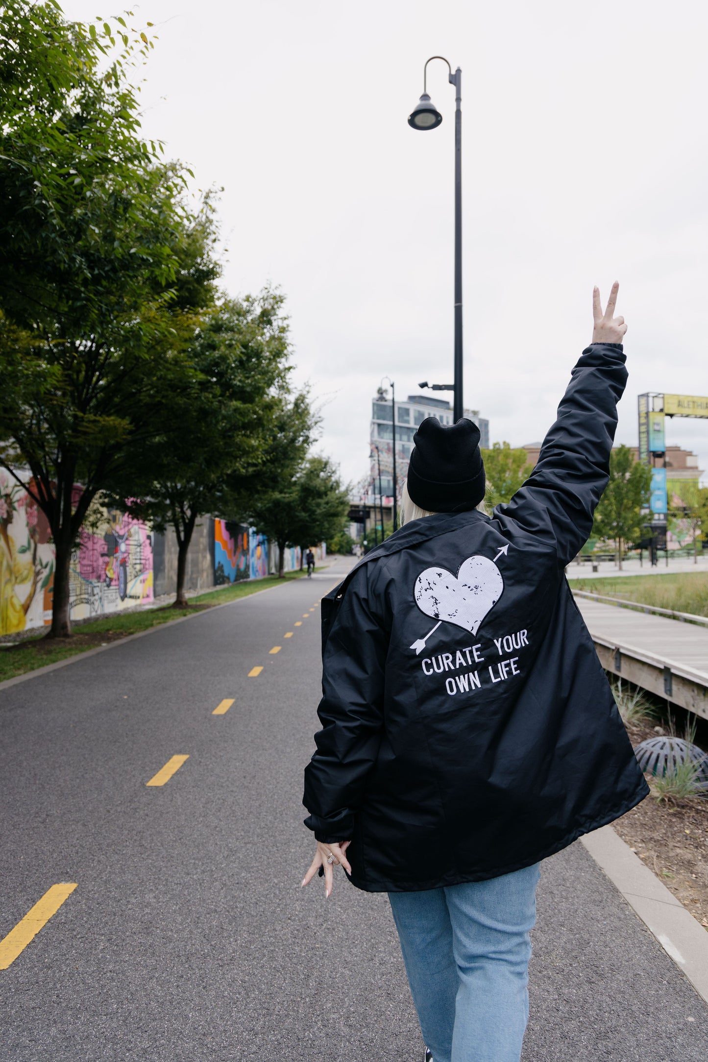 Curate Your Own Life - Coaches Jacket