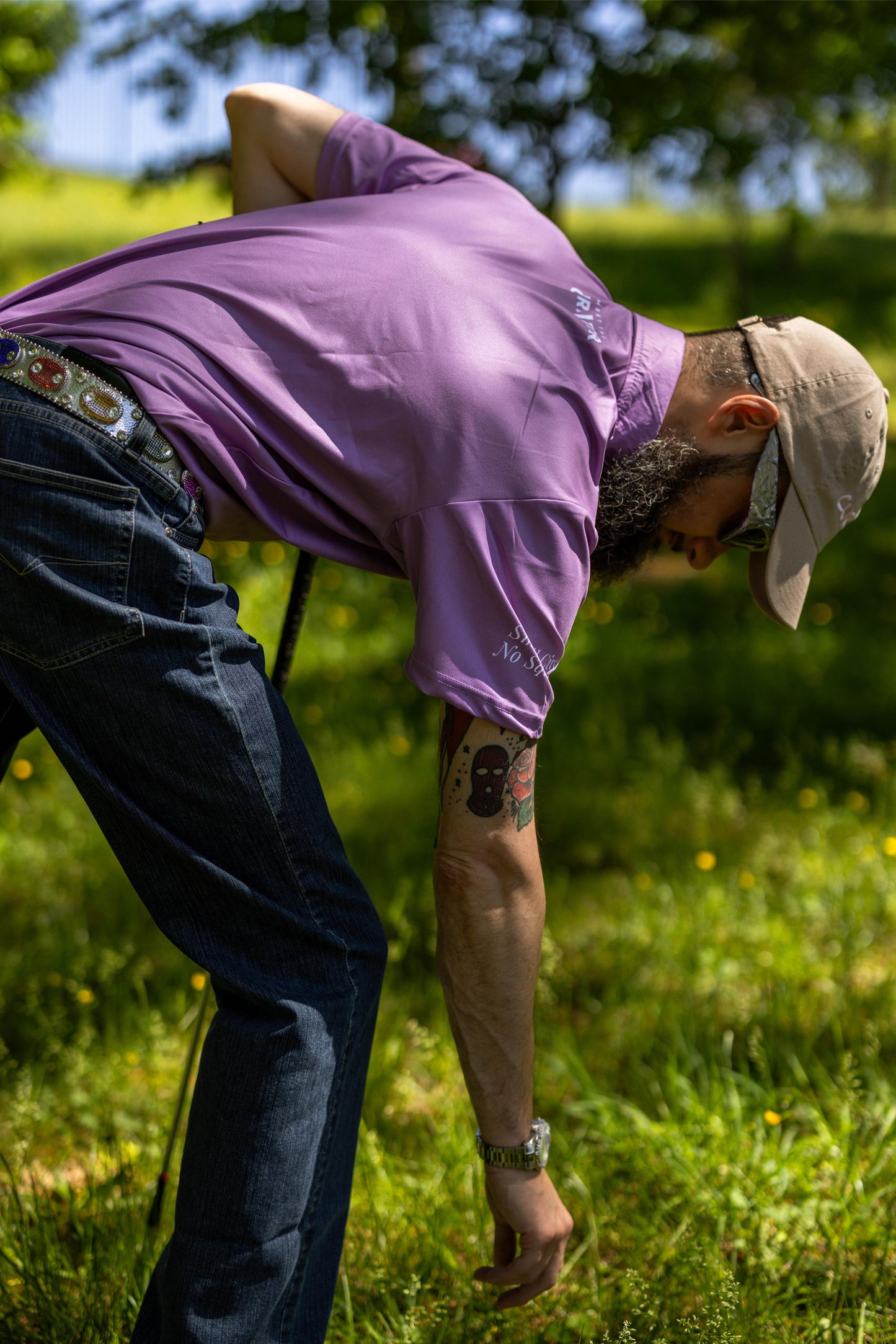 Small Circles Only Polo Shirt - Meet The Curator: The Boutique 