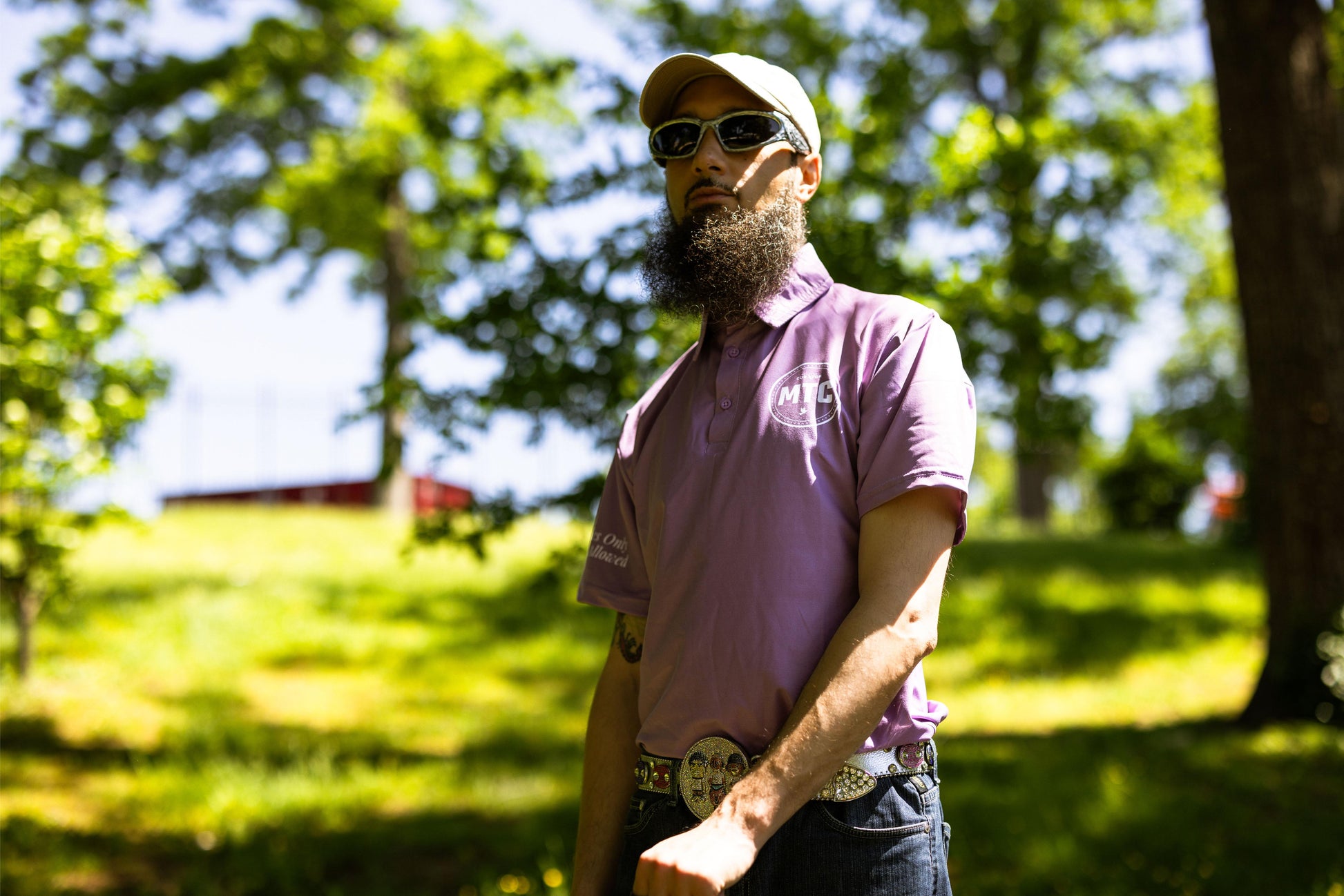 Small Circles Only Polo Shirt - Meet The Curator: The Boutique 